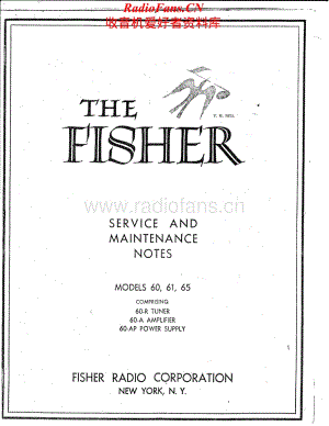 Fisher-60AP-psu-sm维修电路原理图.pdf