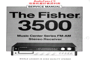 Fisher-3500-rec-sm维修电路原理图.pdf