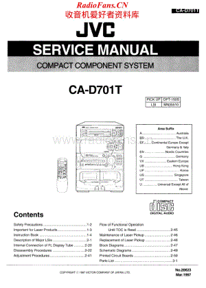 JVC-CAD701T-cs-sm维修电路原理图.pdf