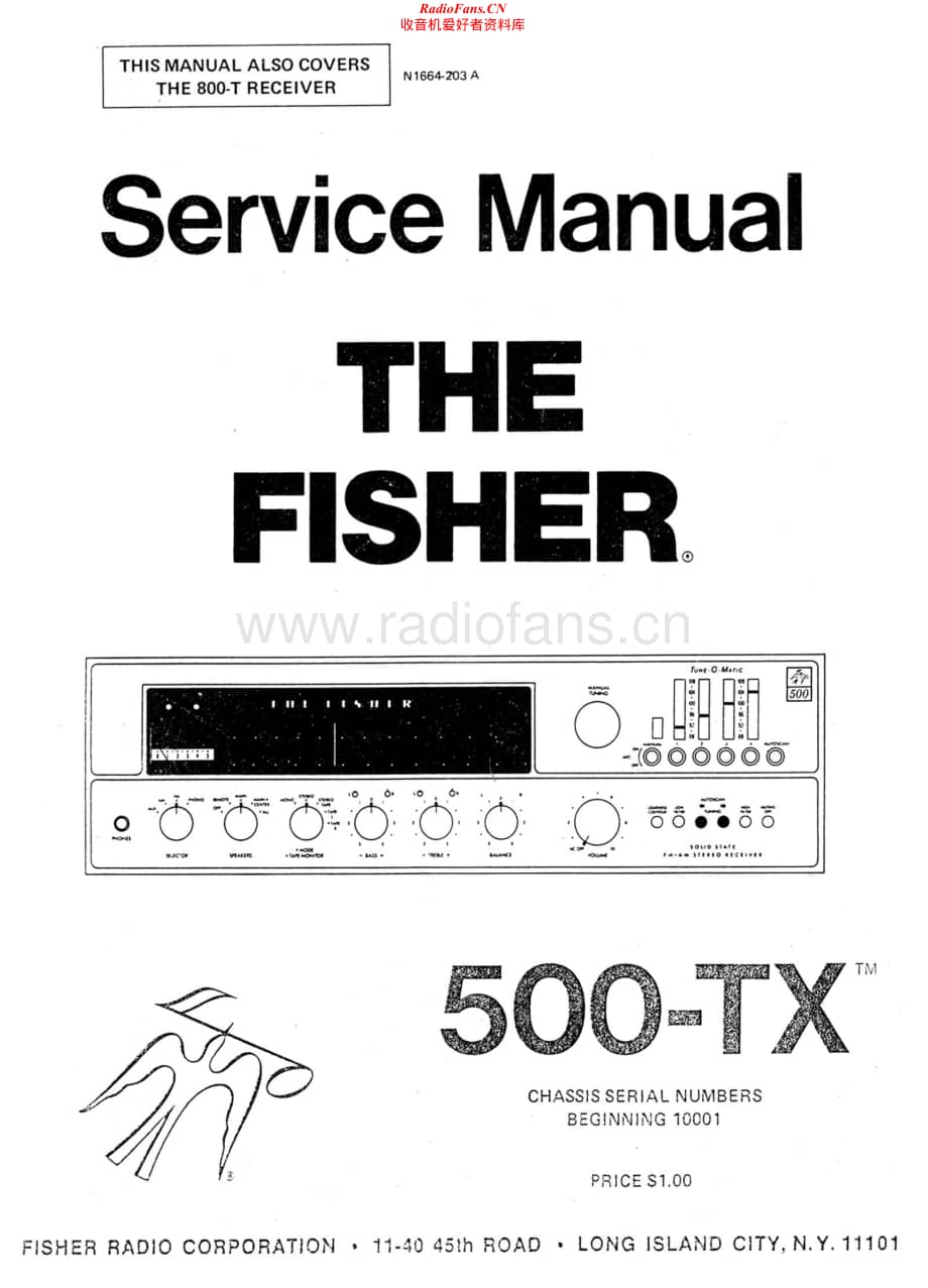 Fisher-500TX-rec-sm2维修电路原理图.pdf_第1页