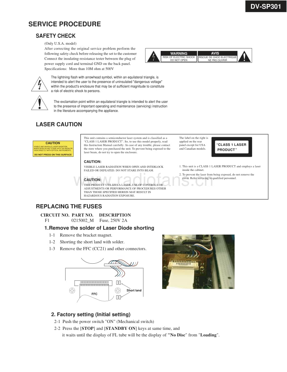 Onkyo-DVSP301-cd-sm维修电路原理图.pdf_第3页