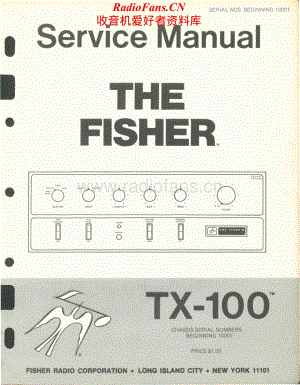 Fisher-TX100-int-sm维修电路原理图.pdf