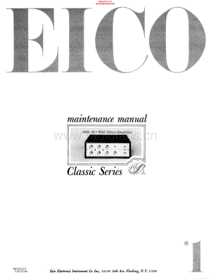 Eico-2080-int-sm维修电路原理图.pdf