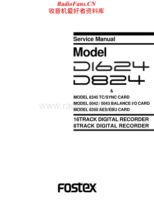 Fostex-D824-dr-sm维修电路原理图.pdf