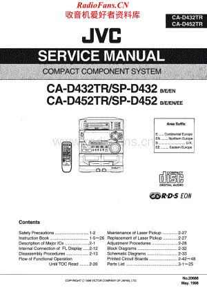JVC-CAD432TR-cs-sm维修电路原理图.pdf
