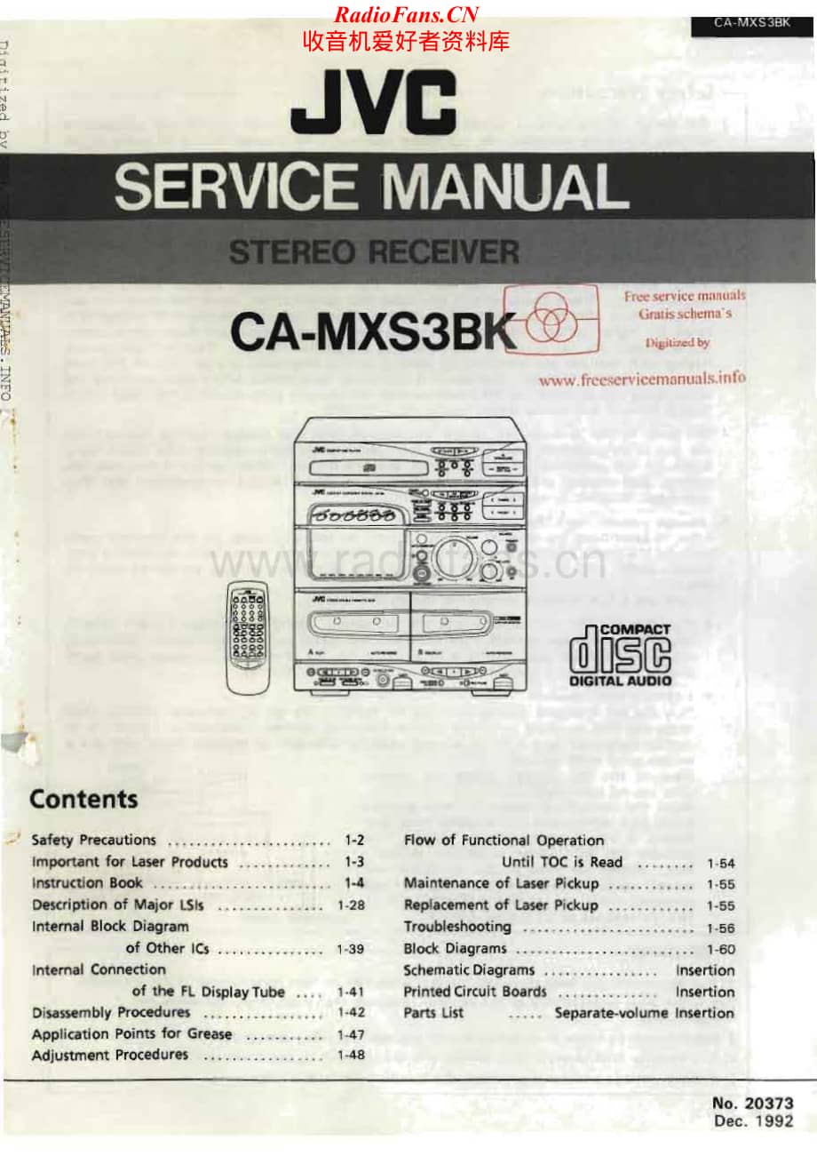 JVC-CAMXS3BK-cs-sm1维修电路原理图.pdf_第1页