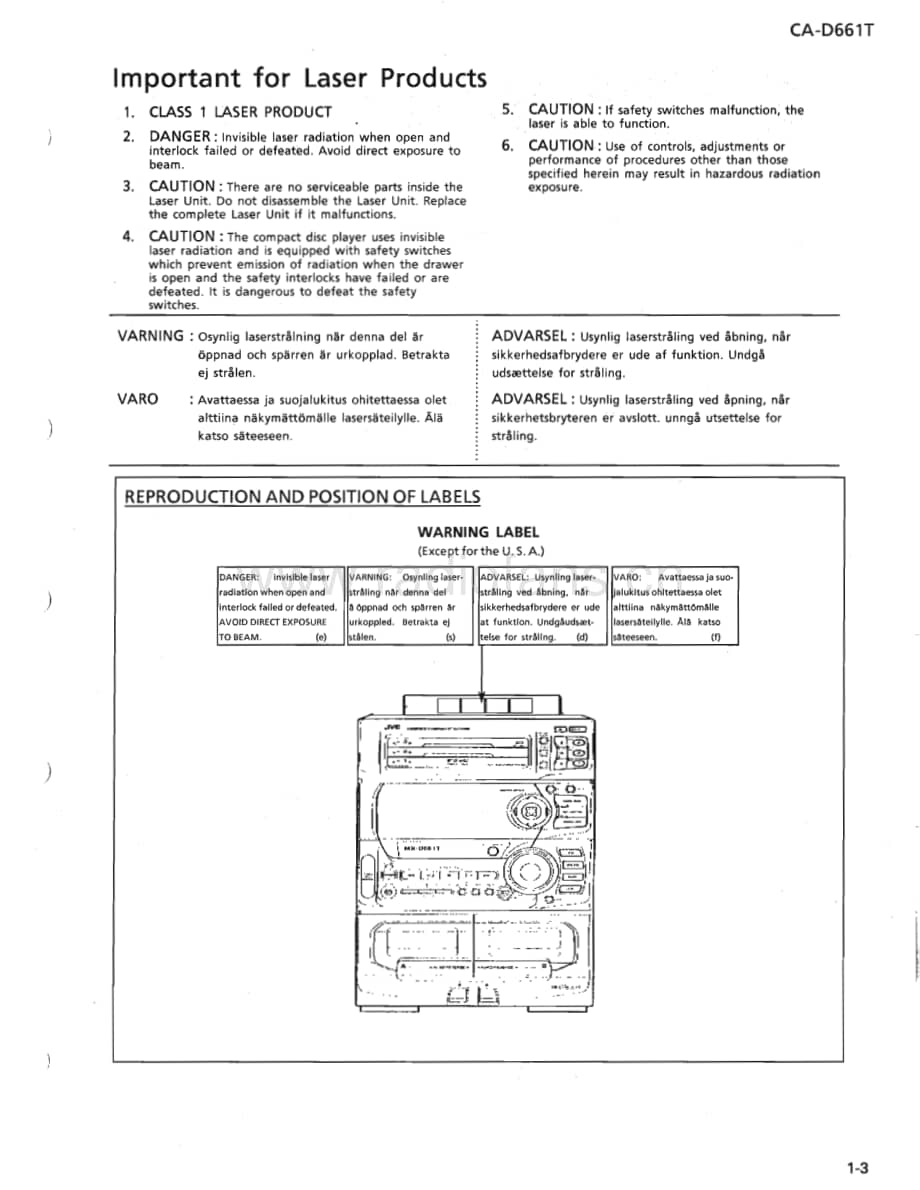 JVC-CAD661T-cs-sm维修电路原理图.pdf_第3页