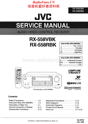 JVC-RX558VBK-avr-sm维修电路原理图.pdf