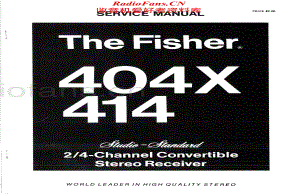 Fisher-414-rec-sm维修电路原理图.pdf