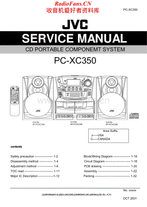 JVC-PCXC350-cs-sm维修电路原理图.pdf