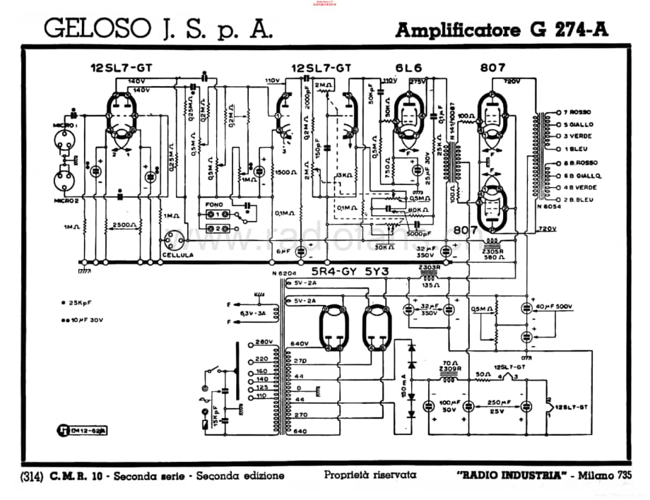 Geloso-G274A-int-sch维修电路原理图.pdf_第1页