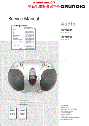 Grundig-RR760CD-tr-sm维修电路原理图.pdf
