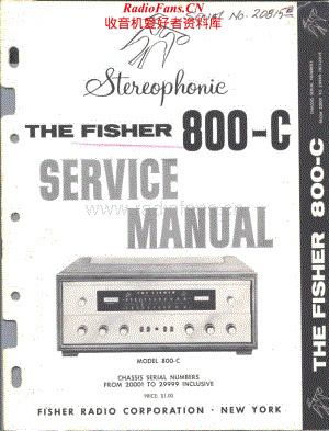 Fisher-800C-rec-sm1维修电路原理图.pdf