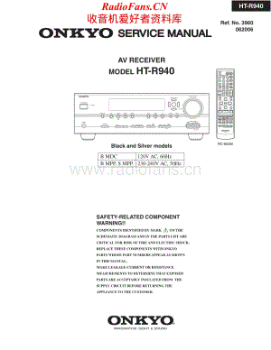 Onkyo-HTR940-avr-sm维修电路原理图.pdf
