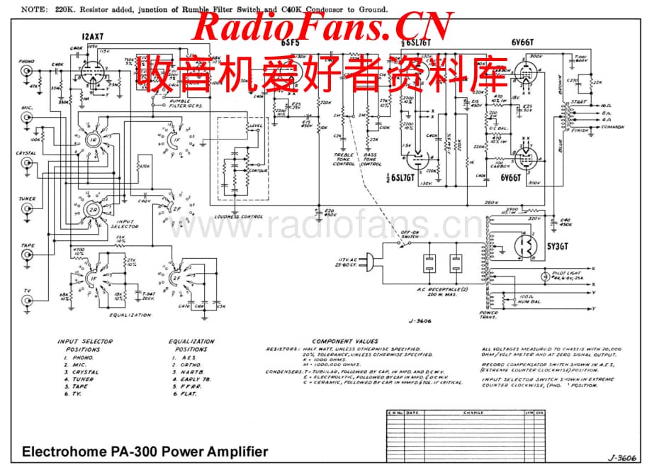 ElectroHarmonix-PA300-int-sch维修电路原理图.pdf_第1页