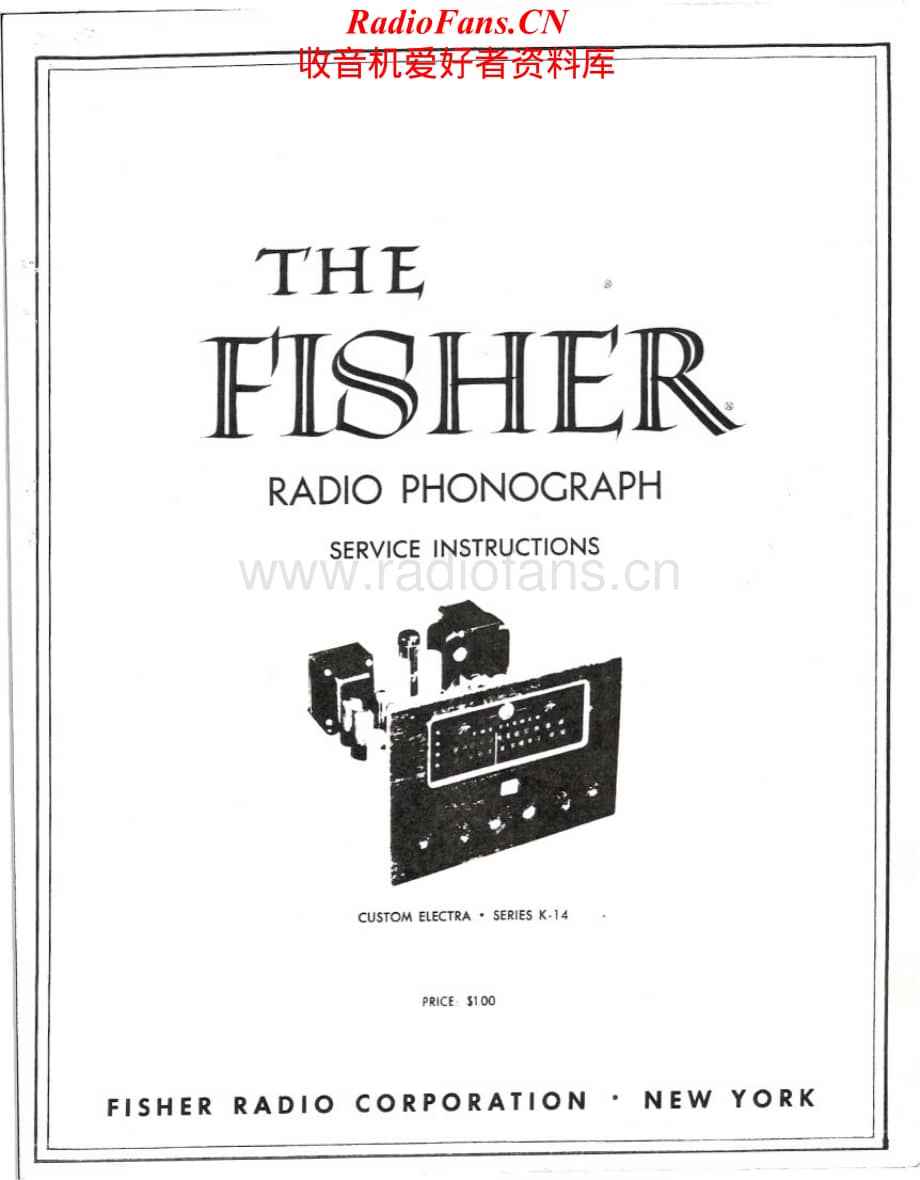 Fisher-CustomElectraK14-mc-sm维修电路原理图.pdf_第1页