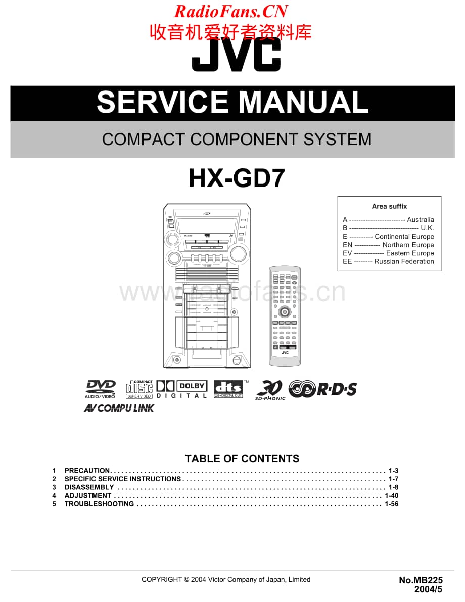 JVC-HXGD7-cs-sm维修电路原理图.pdf_第1页
