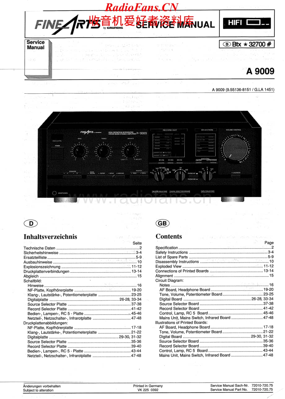 Grundig-A9009-int-sch维修电路原理图.pdf_第1页