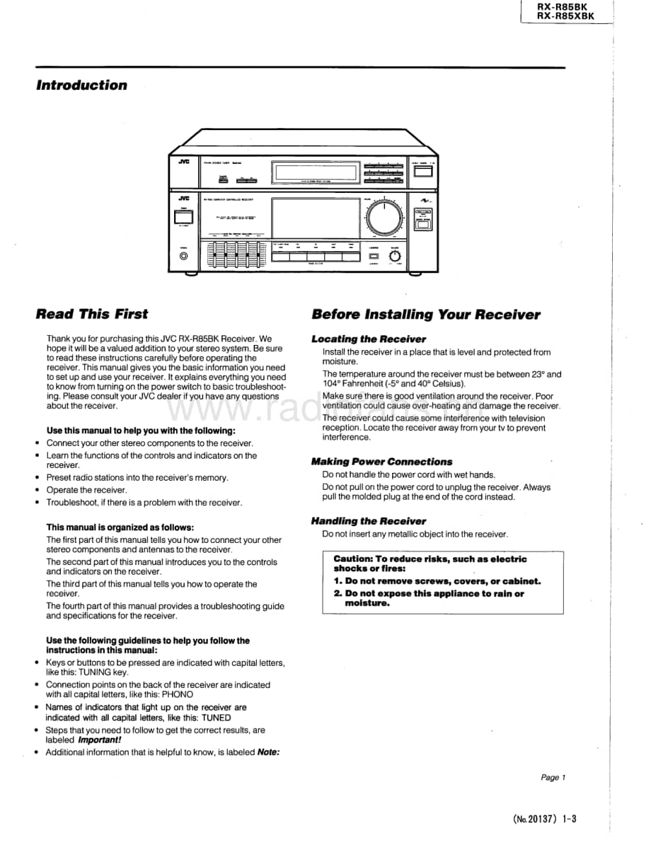 JVC-RXR85BK-rec-sm维修电路原理图.pdf_第3页