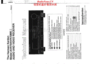 HarmanKardon-AVR70-avr-sm维修电路原理图.pdf