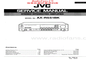 JVC-AXR551BK-int-sm维修电路原理图.pdf