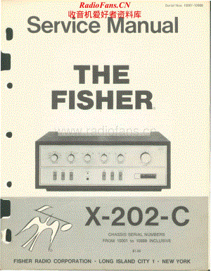 Fisher-X202C-int-sm维修电路原理图.pdf