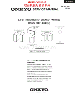 Onkyo-HTP820-ss-sm维修电路原理图.pdf