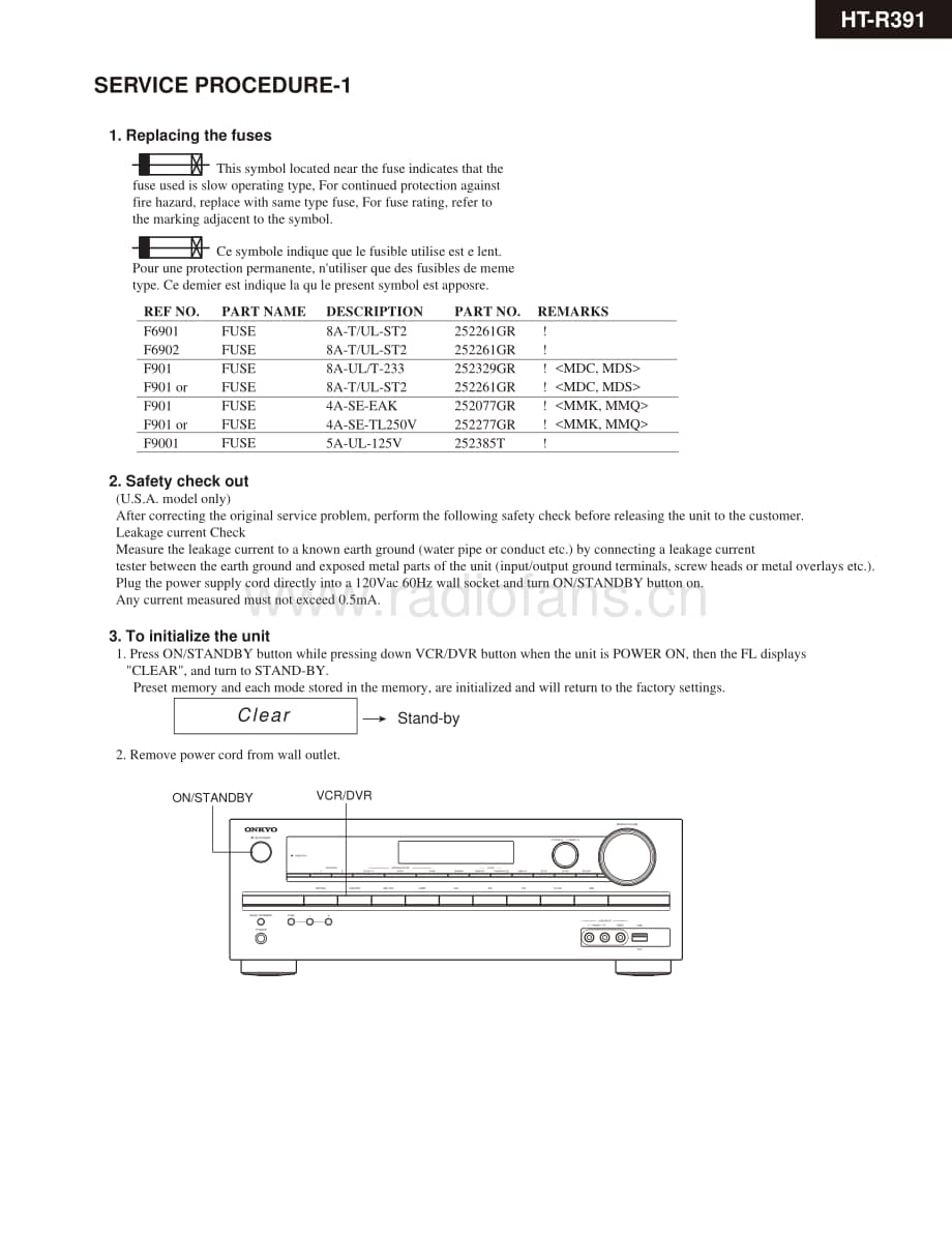 Onkyo-HTR391-avr-sm维修电路原理图.pdf_第3页