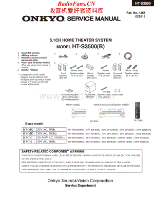 Onkyo-HTR391-avr-sm维修电路原理图.pdf
