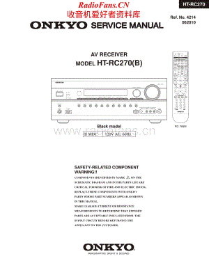 Onkyo-HTRC270-avr-sm维修电路原理图.pdf