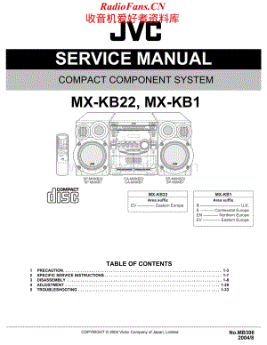 JVC-MXKB22-cs-sm维修电路原理图.pdf