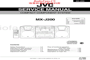 JVC-MXJ200-cs-sm维修电路原理图.pdf