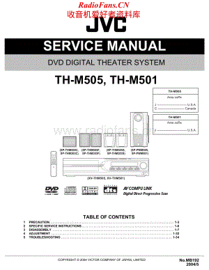 JVC-THM505-ddts-sm维修电路原理图.pdf