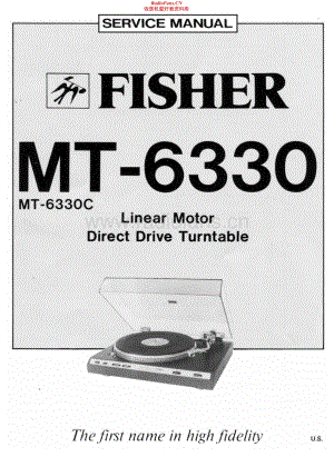 Fisher-MT6330-tt-sm维修电路原理图.pdf