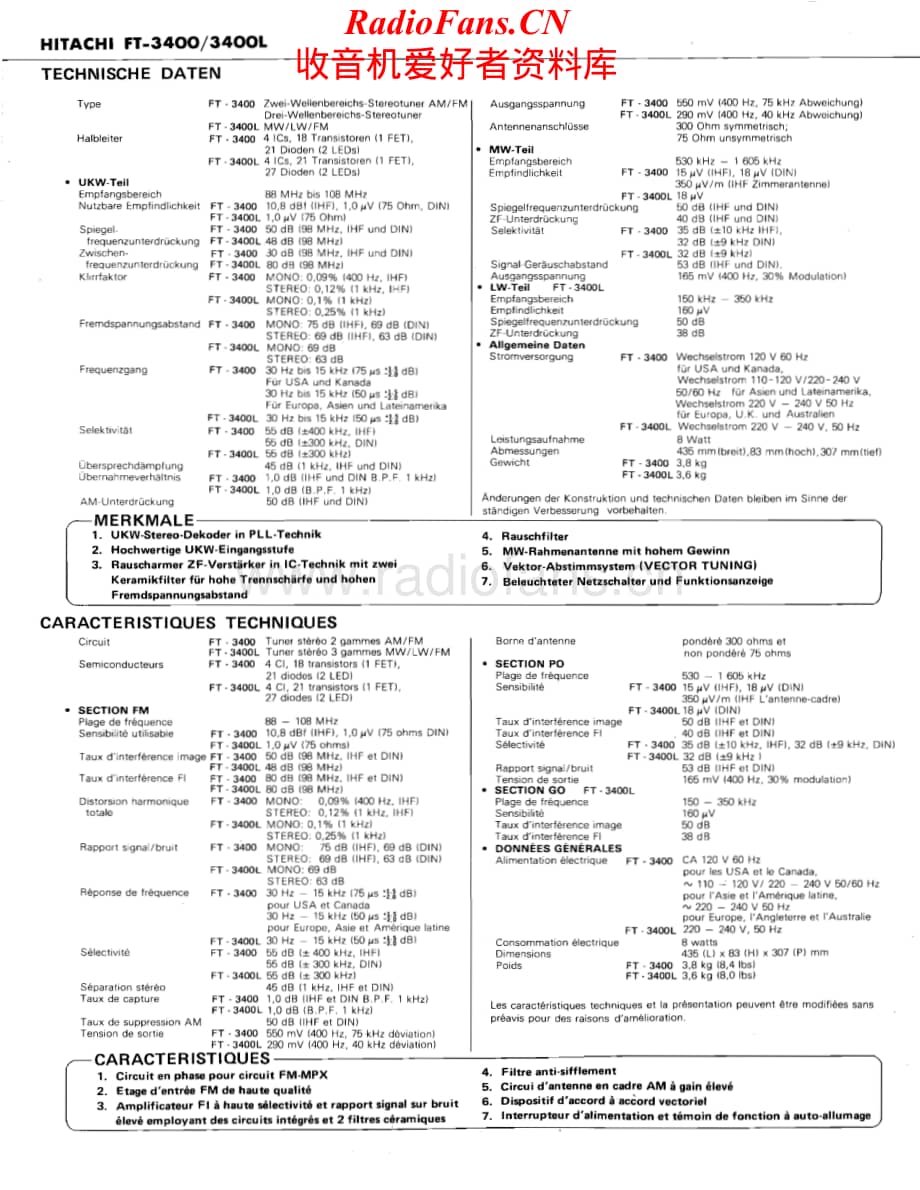 Hitachi-FT3400L-tun-sm维修电路原理图.pdf_第2页