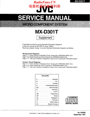 JVC-MXD301T-cs-sup维修电路原理图.pdf
