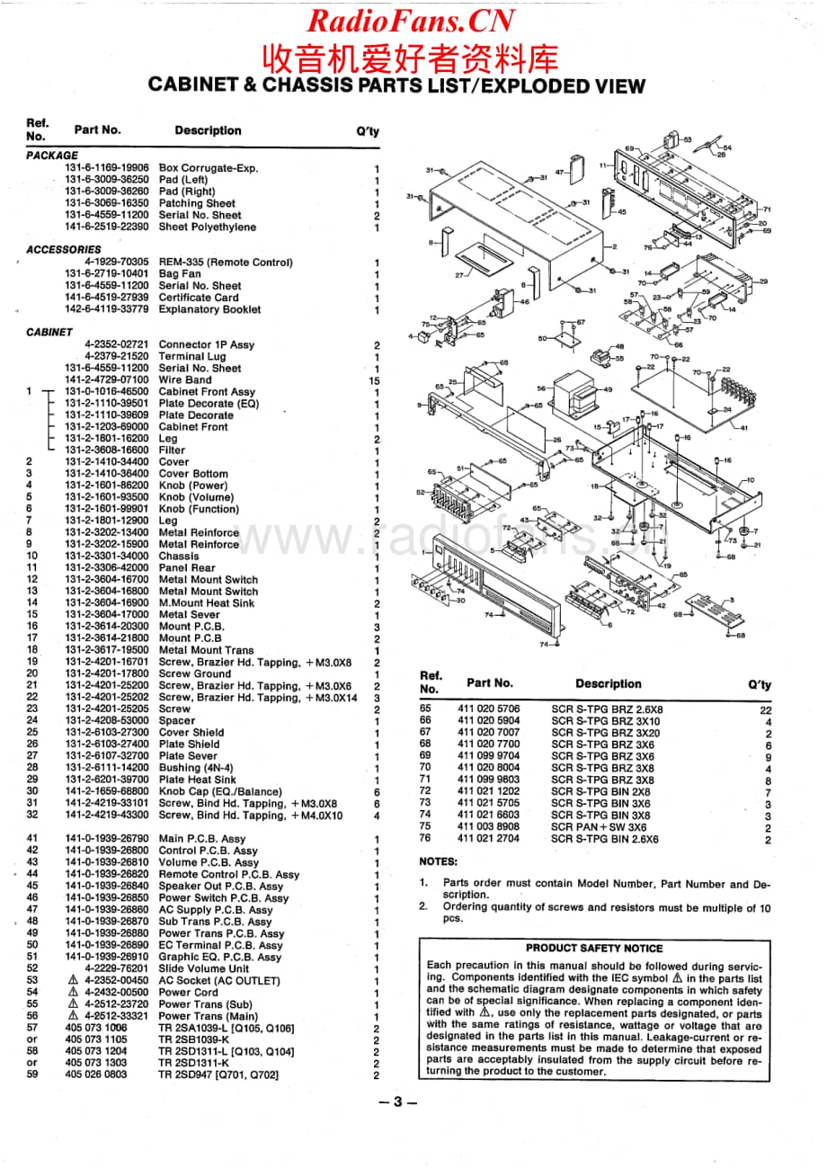 Fisher-CA335-int-sm维修电路原理图.pdf_第3页