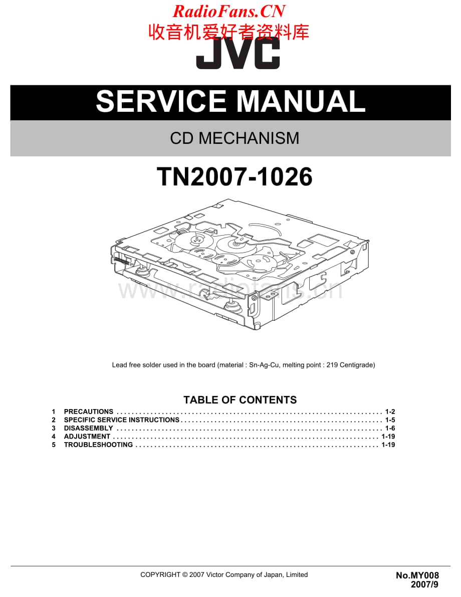 JVC-TN2006.1026-cd-sm维修电路原理图.pdf_第1页