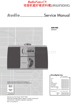 Grundig-CDM900-mmc-sm维修电路原理图.pdf