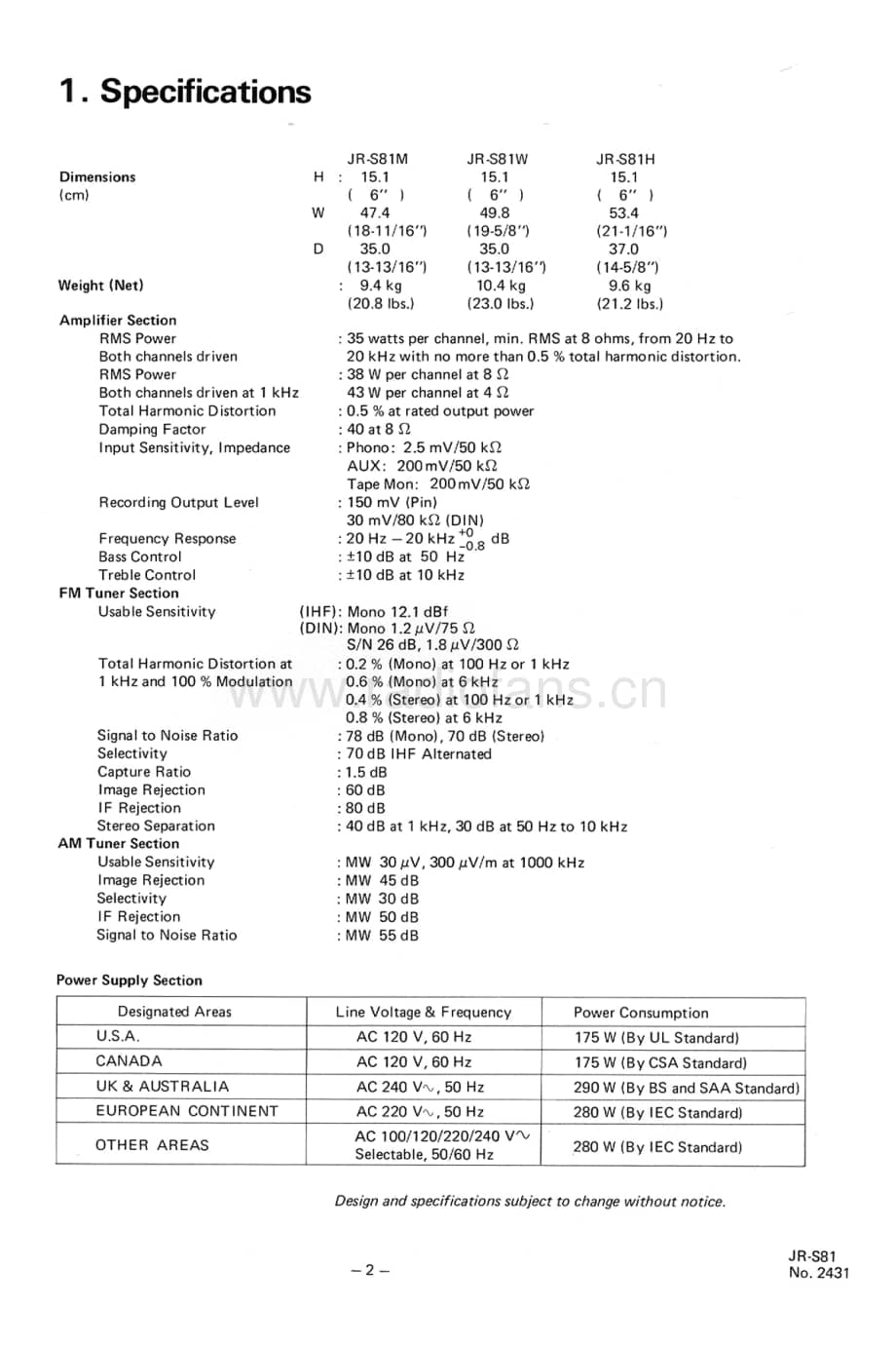JVC-JRS81M-rec-sm维修电路原理图.pdf_第3页