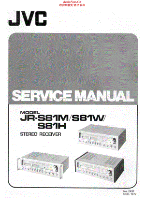 JVC-JRS81M-rec-sm维修电路原理图.pdf