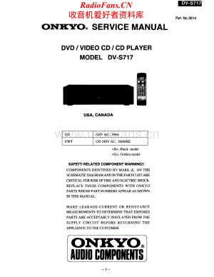 Onkyo-DVS717-cd-sm维修电路原理图.pdf