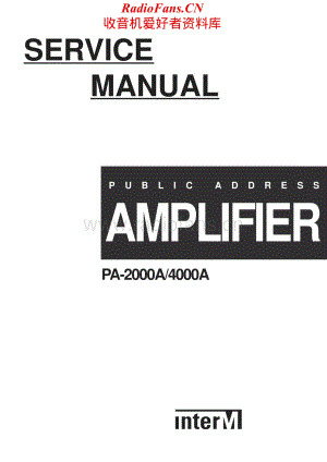 InterM-PA4000A-pa-sm维修电路原理图.pdf