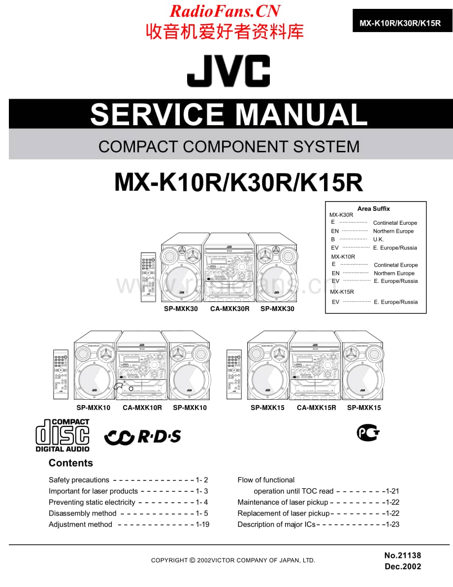 JVC-MXK15R-cs-sm维修电路原理图.pdf_第1页