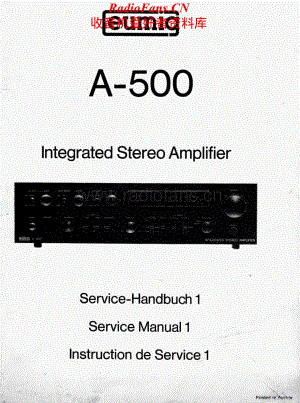 Eumig-A500-int-sm维修电路原理图.pdf