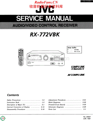 JVC-RX772VBK-avr-sm维修电路原理图.pdf