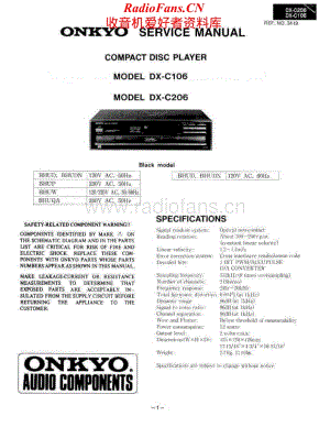 Onkyo-DXC206-cd-sm维修电路原理图.pdf