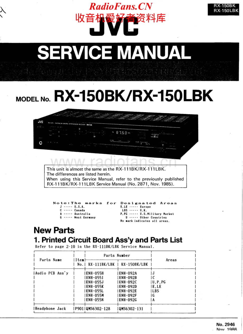 JVC-RX150LBK-rec-sm维修电路原理图.pdf_第1页