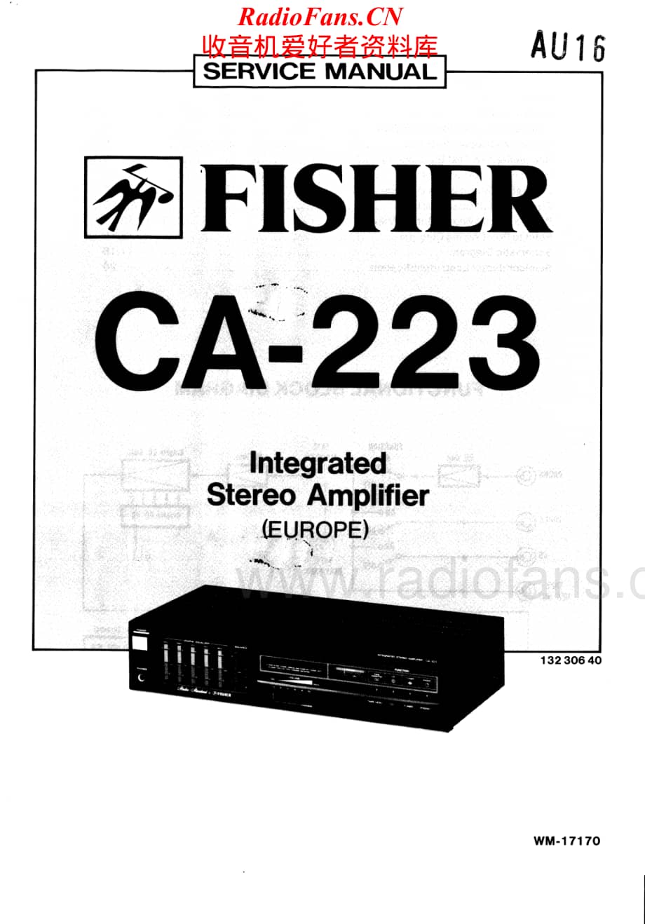 Fisher-CA223-int-sm维修电路原理图.pdf_第1页