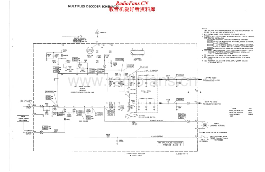 Fisher-432-rec-sm维修电路原理图.pdf_第3页
